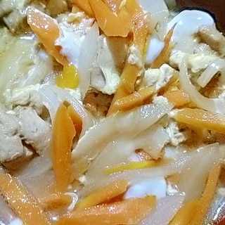 フライパンで簡単♪親子丼